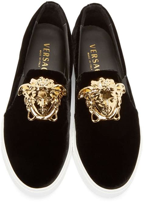 versace black dress shoes|More.